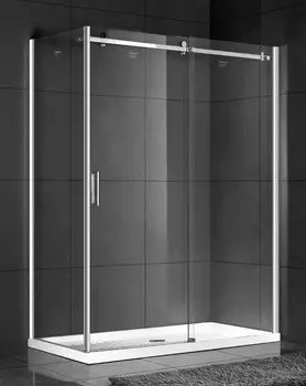 Душевой уголок 140х80 см Gemy Modern Gent S25121R прозрачное