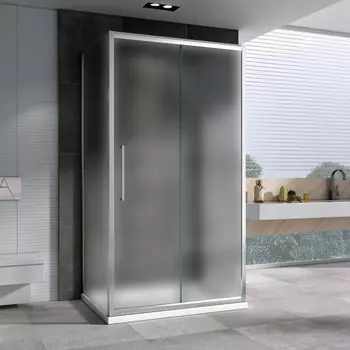 Душевой уголок 150x60 см Abber Schwarzer Diamant AG30150MH-S60M-S60M матовое