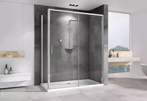 Душевой уголок 160x100 см Abber Komfort AG93160-S102 прозрачное