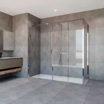 Душевой уголок 170x100 см Vincea Garda VSR-1G21017CL прозрачное