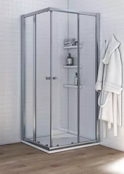 Душевой уголок 80Х80 см Акватон Ritsa 1AX008SSXX000 прозрачное