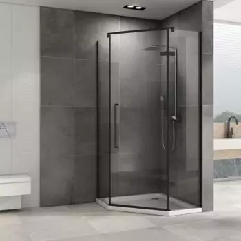 Душевой уголок 80x80 см Abber Ewiges Wasser AG05080B прозрачное