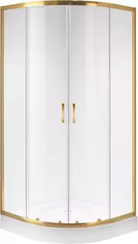 Душевой уголок 88,5x88,5 см Niagara NG-6406-08GOLD прозрачное