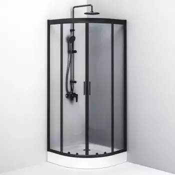 Душевой уголок 88,8x88,8 см Am.Pm Gem W90G-401-090BT прозрачное