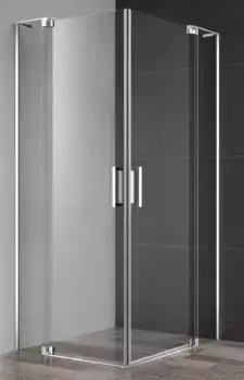 Душевой уголок 90-100x90-100 см Cezares SLIDER-A-2-90/100-C-Cr прозрачное