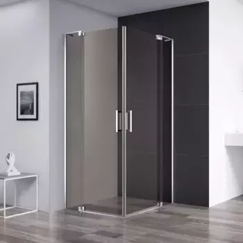 Душевой уголок 90-100x90-100 см Cezares SLIDER-A-2-90/100-BR-Cr бронза