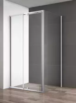 Душевой уголок 90/100x90 см Cezares VARIANTE-AH-1-90/100-90-C-Cr прозрачное