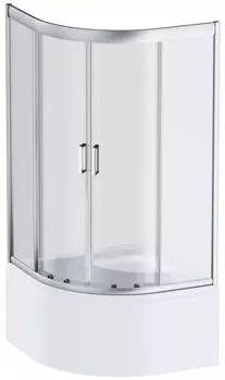 Душевой уголок 90x90 см Am.Pm Gem W90G-401A090WT прозрачное