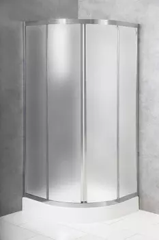 Душевой уголок 90x90 см BelBagno DUE-R-2-90-P-Cr текстурное