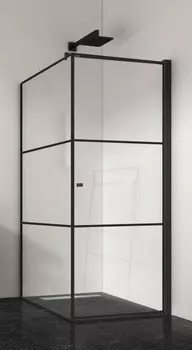 Душевой уголок 90x90 см Berges Dark 061020R прозрачное