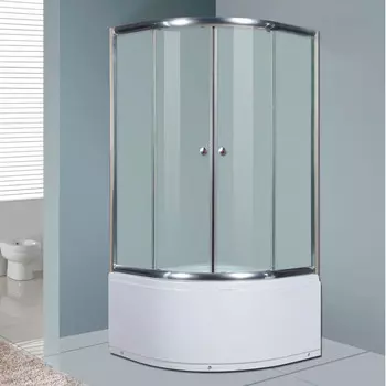 Душевой уголок 90х90 см Olive’S Unica UN1220 структурный матовый