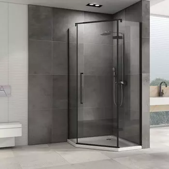 Душевой уголок 90x90 см Abber Ewiges Wasser AG05090B прозрачное