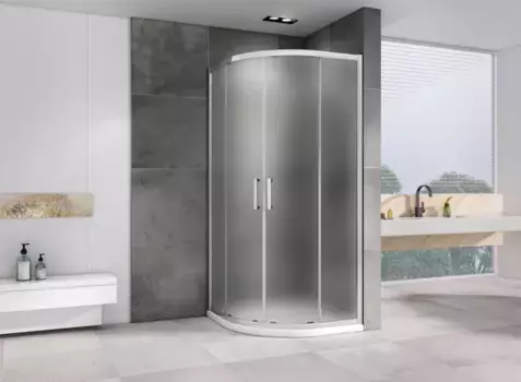 Душевой уголок 90x90 см Abber Schwarzer Diamant AG01090M матовое