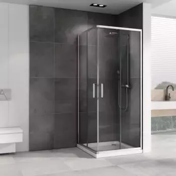 Душевой уголок 90x90 см Abber Schwarzer Diamant AG020905 прозрачное