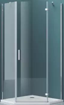 Душевой уголок 90x90 см BelBagno Kraft KRAFT-P-1-90-C-Cr-R прозрачное