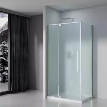 Душевой уголок 90x90 см Black & White Stellar Wind S812 CF 812900CF матовое