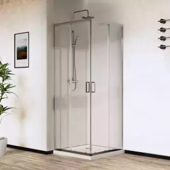 Душевой уголок 90x90 см Vincea City VSS-5CT900CL прозрачное