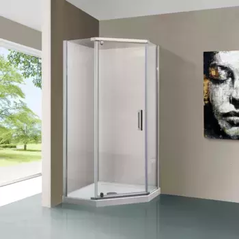 Душевой уголок 90x90 см Vincea Stresa VSP-1S900CL прозрачное