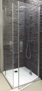 Душевой уголок 97,8x77,8 см Jacob Delafon Contra E22T81-GA + E22T101-GA прозрачное