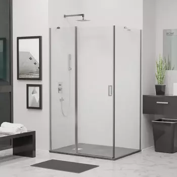 Душевой уголок 99x80 см RGW LE-44 (LE-04+Z-14) Leipzig 06124408-11 прозрачное