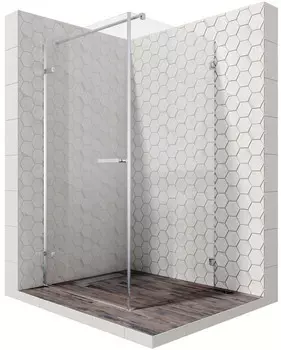 Душевой уголок 99х99 см Ambassador Abner 10011102L прозрачное