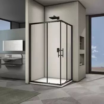 Душевой уголок 99x79 см Veconi Rovigo RV30B-10080-01-C3 прозрачное