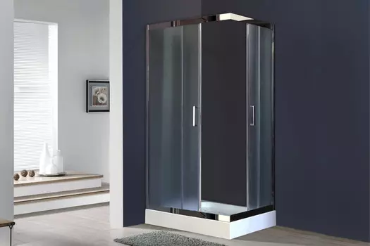 Душевой уголок без поддона 100x80 см Royal Bath RB8100HPD-C-CH матовое