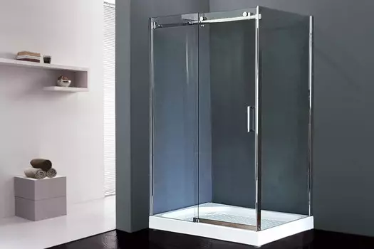 Душевой уголок без поддона 120х80 см Royal Bath RB8012B-L прозрачное
