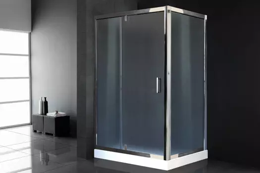 Душевой уголок без поддона 122х82 см Royal Bath RB8120HV-C-CH матовое