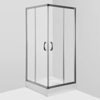 Душевой уголок без поддона 90х90 см Am.Pm Bliss L W53G-303-090MT прозрачное