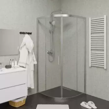 Душевой уголок Ceruttispa Viva 100 98x98 см, профиль хром, стекло прозрачное