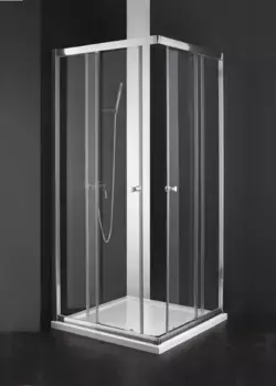 Душевой уголок Cezares Anima 100x100 см прозрачное стекло ANIMA-W-A-2-100-C-Cr