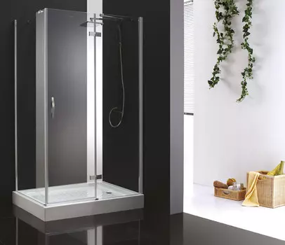 Душевой уголок Cezares Bergamo 120x100 см прозрачное стекло BERGAMO-W-AH-1-120/100-C-Cr-R