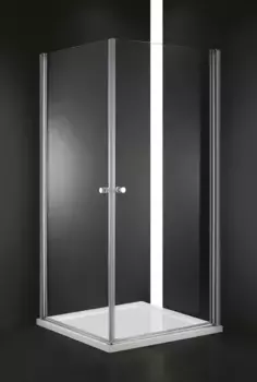 Душевой уголок Cezares Elena 70x70 см прозрачное стекло ELENA-W-A-2-70-C-Cr