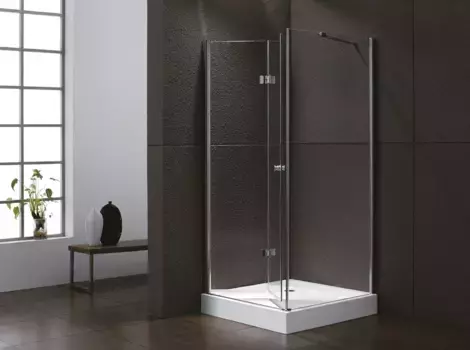 Душевой уголок Cezares Elena 80x100 см прозрачное стекло ELENA-W-ASH-1-80/100-C-Cr