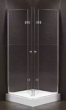 Душевой уголок Cezares Elena 90x90 см прозрачное стекло ELENA-W-AS-2-90-C-Cr