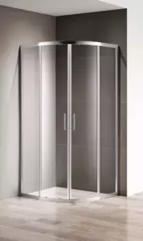 Душевой уголок Cezares Momento 90x90 см прозрачное стекло MOMENTO-R-2-90-C-Cr