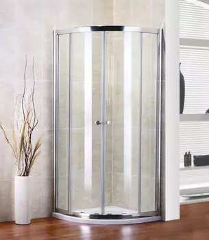 Душевой уголок Cezares Pratico 100x100 см текстурное стекло PRATICO-R-2-100-P-Cr