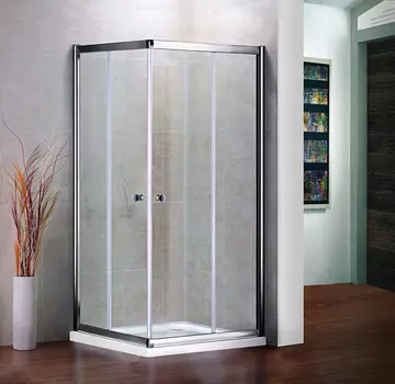 Душевой уголок Cezares Pratico 90x90 см прозрачное стекло PRATICO-A-2-90-C-Cr