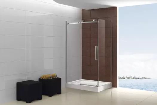 Душевой уголок Cezares Stylus-M 120x80 см прозрачное стекло STYLUS-O-M-AH-1-120/80-C-Cr