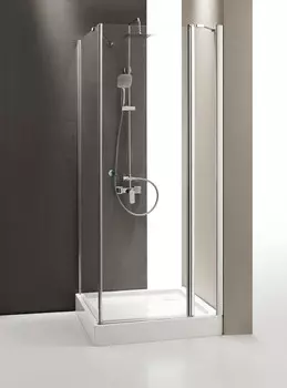 Душевой уголок Cezares Triumph 90x90 см текстурное стекло TRIUMPH-D-A-12-90-P-Cr-R