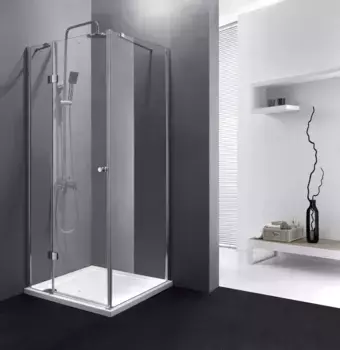 Душевой уголок Cezares Verona 100x100 см прозрачное стекло VERONA-W-A-1-100-C-Cr