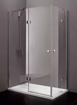 Душевой уголок Cezares Verona 120x90 см прозрачное стекло VERONA-W-AH-2-120/90-C-Cr