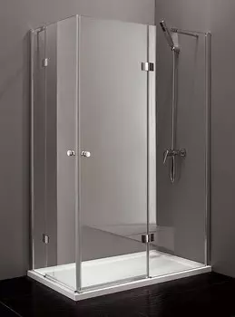 Душевой уголок Cezares Verona 120x90 см текстурное стекло VERONA-W-AH-2-120/90-P-Cr-R