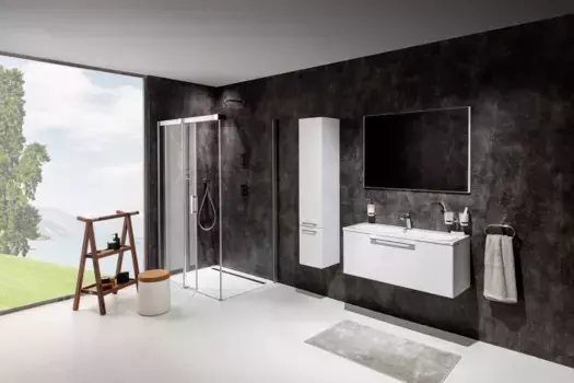 Душевой уголок Ravak Matrix MSDPS-120/80 L белый Transparent 0WLG4100Z1