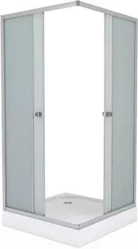 Душевой уголок с поддоном 80х80х195 см Niagara NG-008-14Q матовое