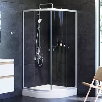 Душевой уголок с поддоном 80x80 см AM.PM X-Joy W88E-205-080MT прозрачное