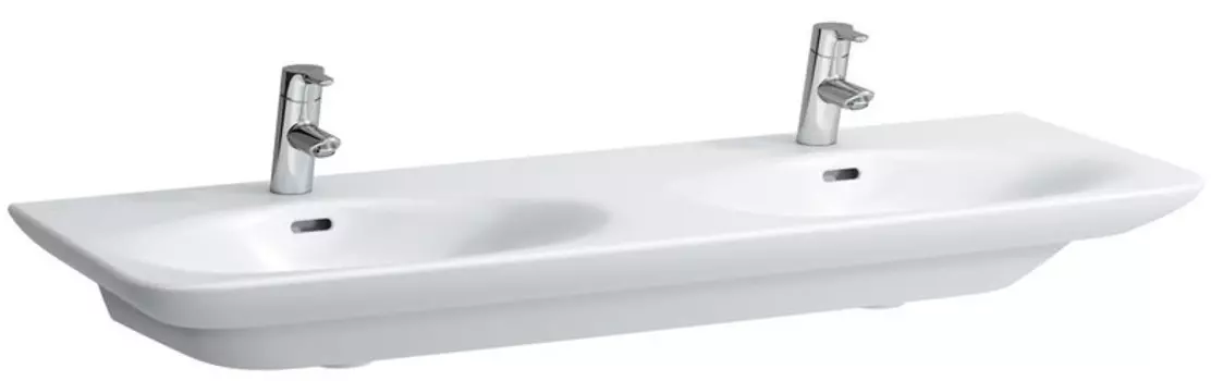 Двойная раковина-столешница 130 см Laufen Palace 8.1070.8.000.104.1