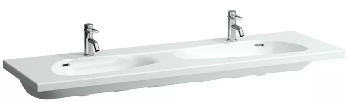 Двойная раковина-столешница 160 см Laufen Palomba 8.1480.9.000.104.1