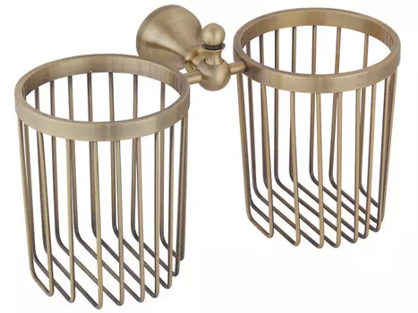 Двойной держатель освежителя воздуха Veragio Gialetta Bronzo VR.GIL-6454.BR